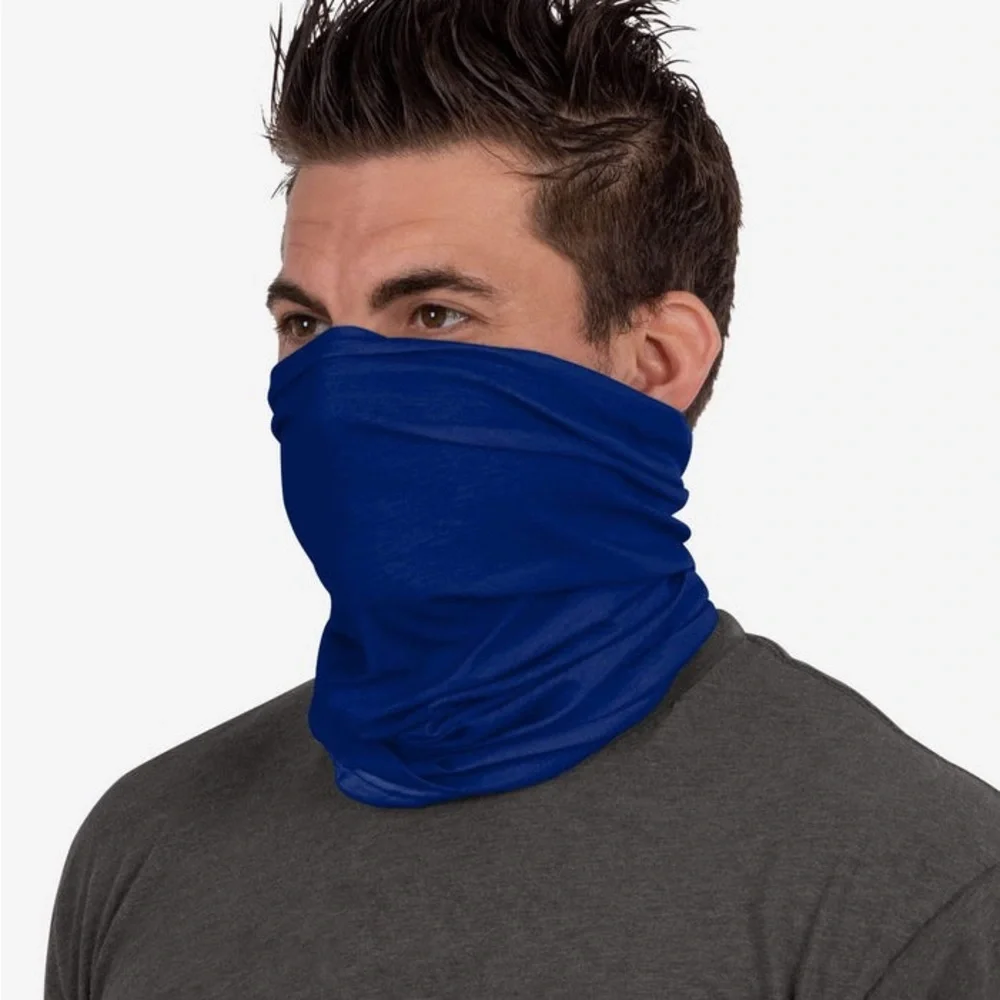FOCO NFL NEW YORK GIANTS NECK GAITER SCARF OS UNISEX ADULT NWT